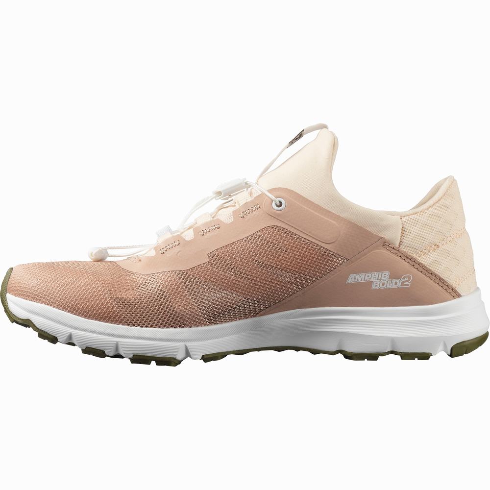 Salomon Amphib Bold 2 Yürüyüş Ayakkabısı Kadın pink/Orange/Olive | Türkiye-2308947