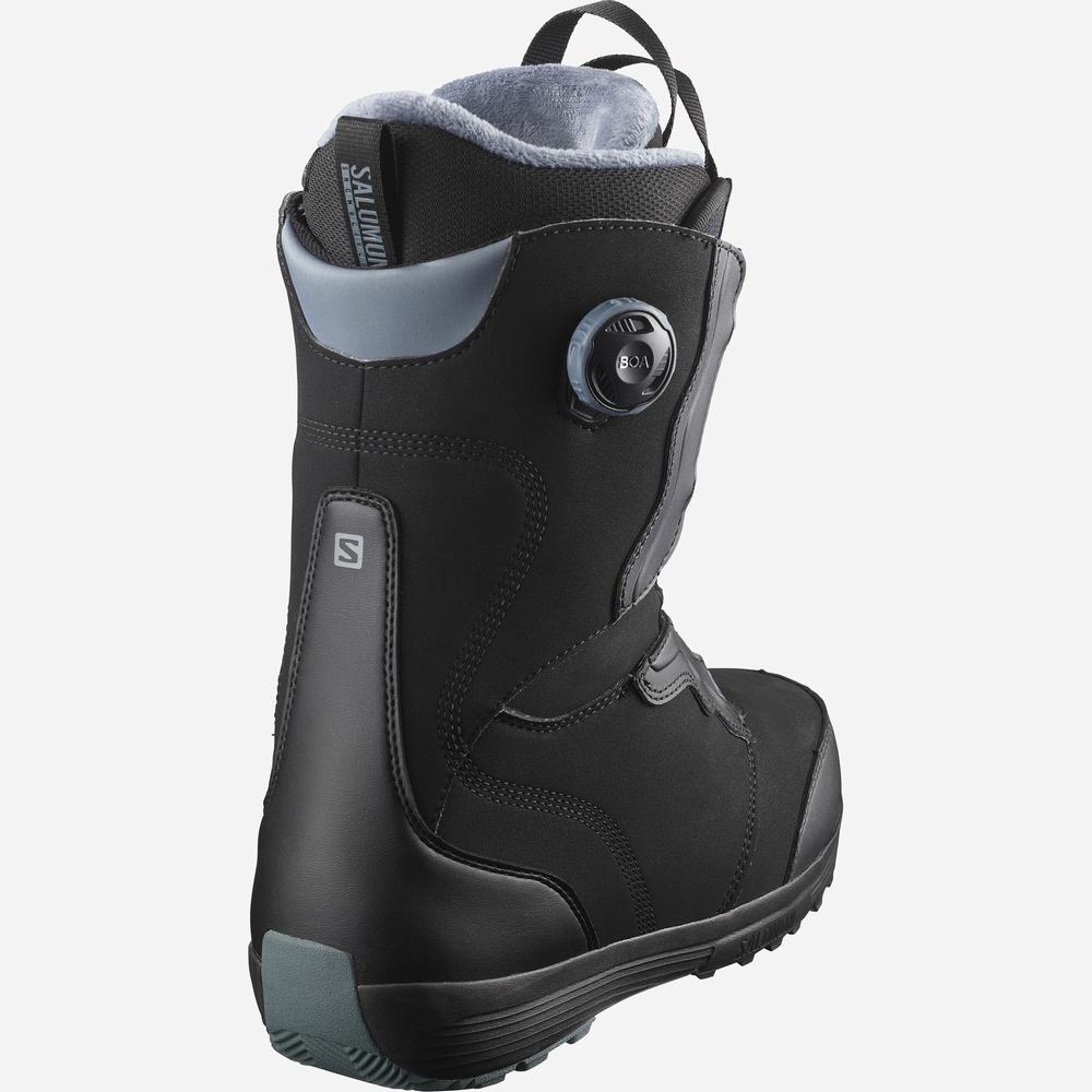 Salomon Ivy Boa Snowboard Botları Kadın Siyah | Türkiye-3054761