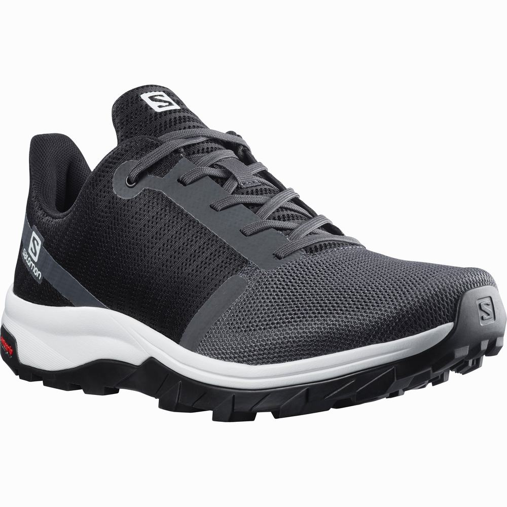 Salomon Outbound Prism Yürüyüş Ayakkabısı Erkek Navy/White/Black | Türkiye-4793018