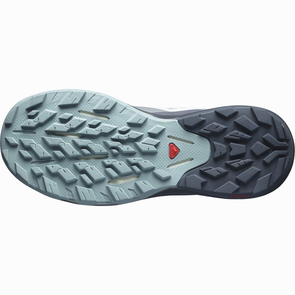 Salomon Outpulse Mid Cut Gore-tex Yürüyüş Botu Kadın Grey/Navy | Türkiye-6035278