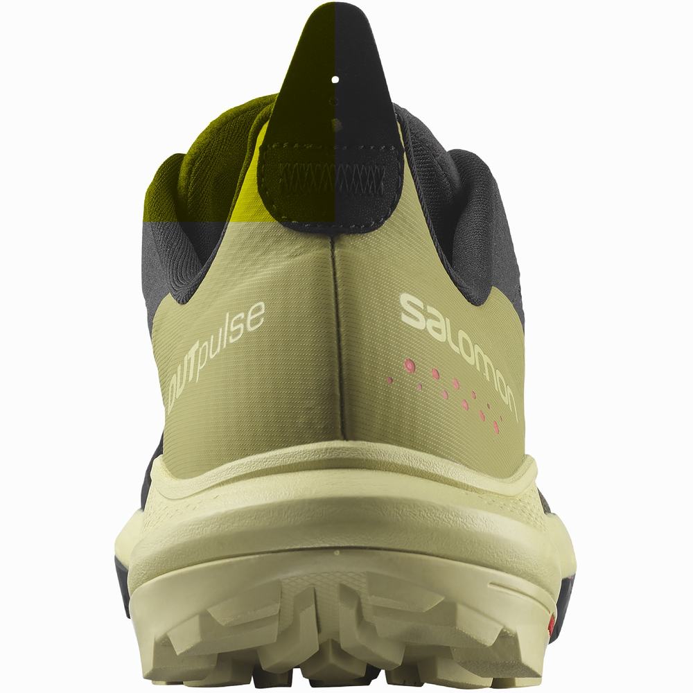 Salomon Outpulse Yürüyüş Ayakkabısı Erkek Black/Green/Red | Türkiye-3409526