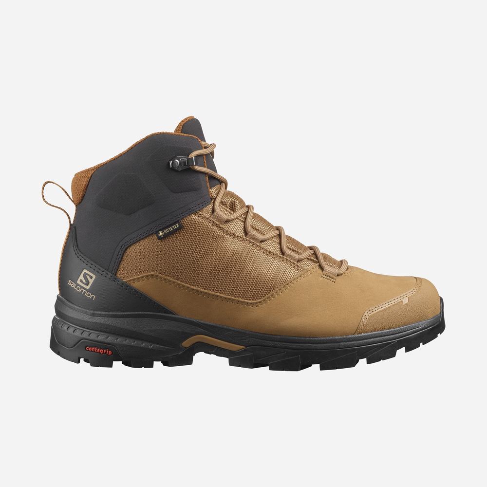 Salomon Outward Gore-tex Yürüyüş Botu Erkek Kahverengi | Türkiye-6034785