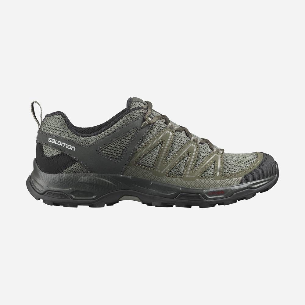 Salomon Pathfinder Yürüyüş Ayakkabısı Erkek Olive/Black | Türkiye-3207416