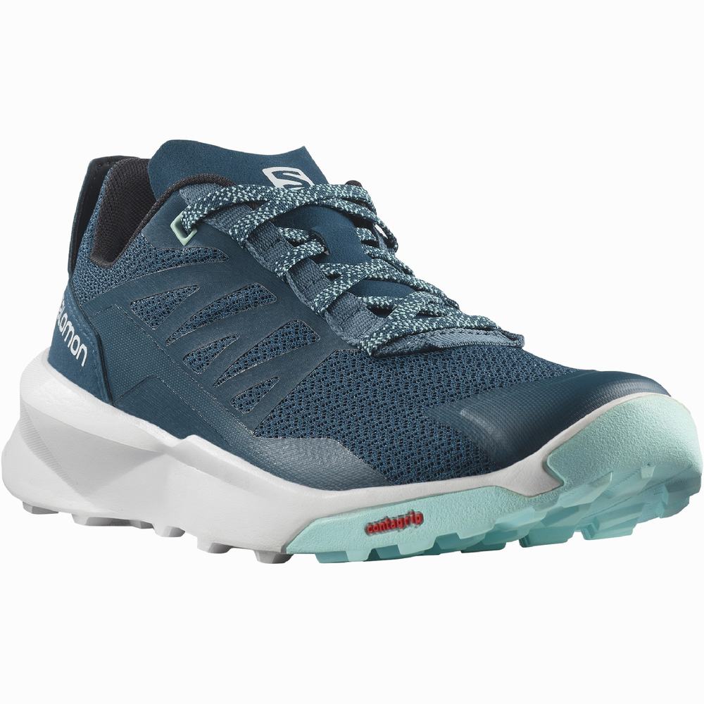 Salomon Patrol Yürüyüş Ayakkabısı Kadın Blue/White | Türkiye-9418576