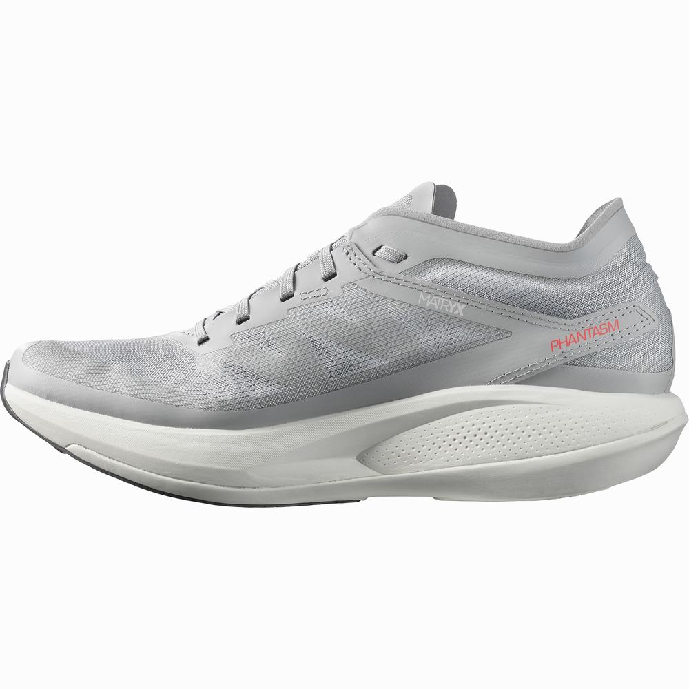 Salomon Phantasm Koşu Ayakkabısı Erkek Grey/Red | Türkiye-3619807