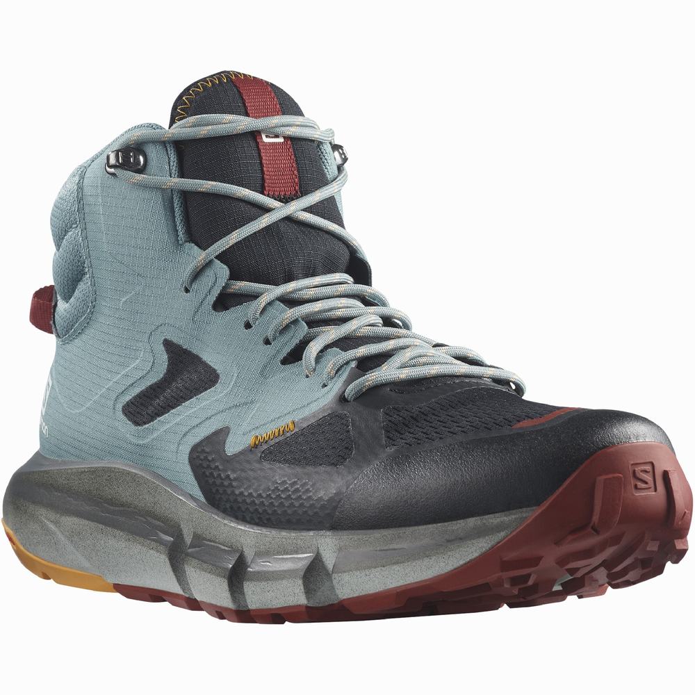 Salomon Predict Hike Mid Cut Gore-tex Yürüyüş Botu Erkek Turuncu | Türkiye-0826741