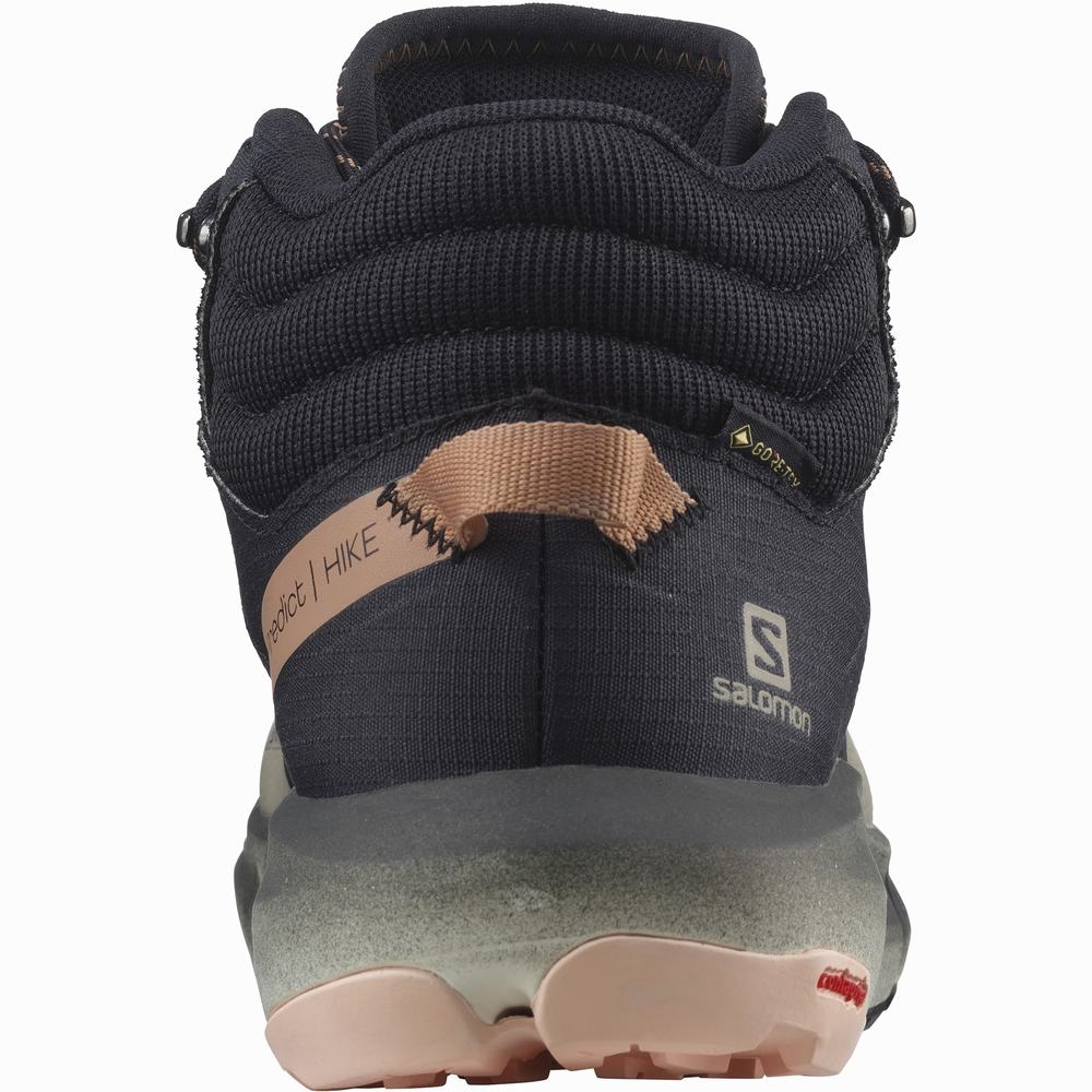 Salomon Predict Hike Mid Cut Gore-tex Yürüyüş Botu Kadın Khaki/Black | Türkiye-1652349