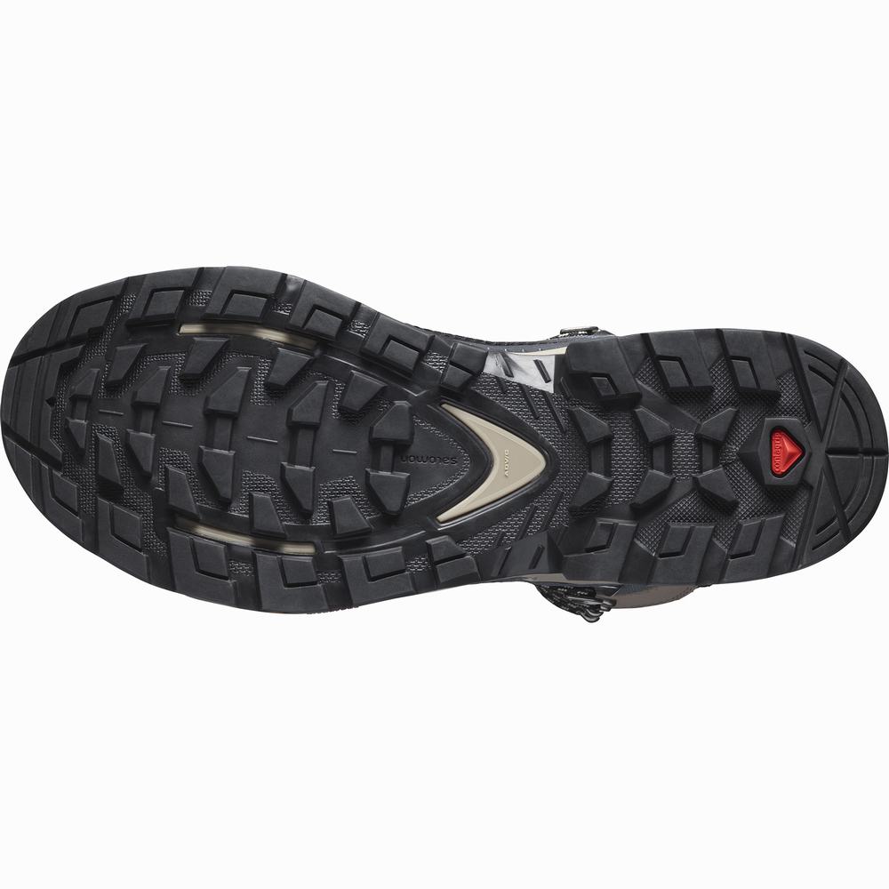 Salomon Quest Element Gore-tex Yürüyüş Botu Kadın Khaki/Black | Türkiye-2893615