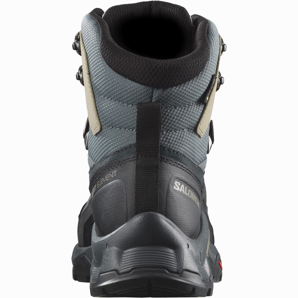 Salomon Quest Element Gore-tex Yürüyüş Botu Kadın Khaki/Black | Türkiye-2893615