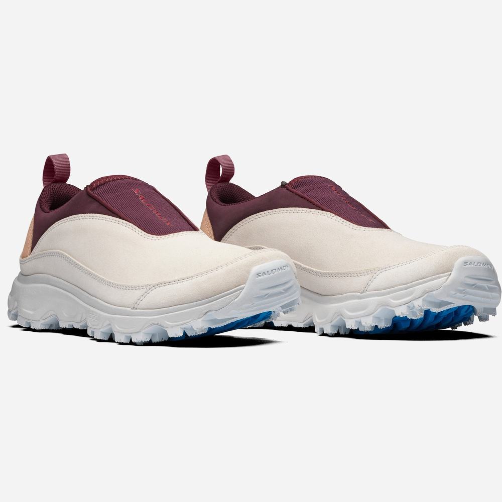 Salomon Rx Snow Moc 2 Advanced Spor Ayakkabı Erkek Beige/Burgundy | Türkiye-8390412