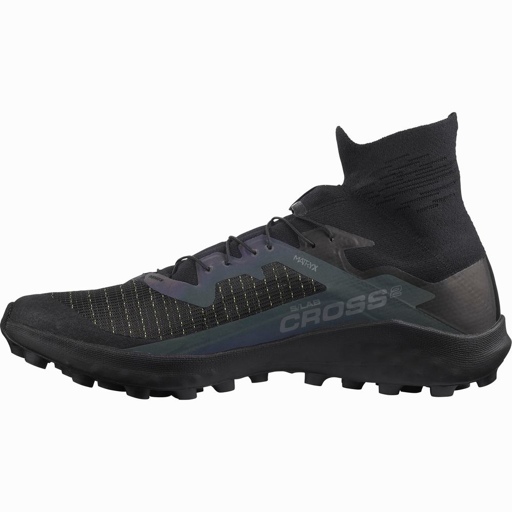 Salomon S/Lab Cross 2 Patika Koşu Ayakkabısı Kadın Siyah | Türkiye-5246387