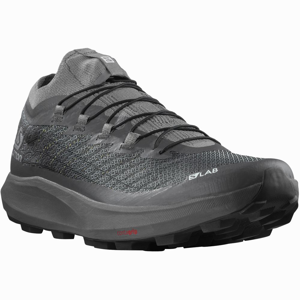 Salomon S/Lab Pulsar Soft Ground Patika Koşu Ayakkabısı Kadın Grey/Black | Türkiye-2061379