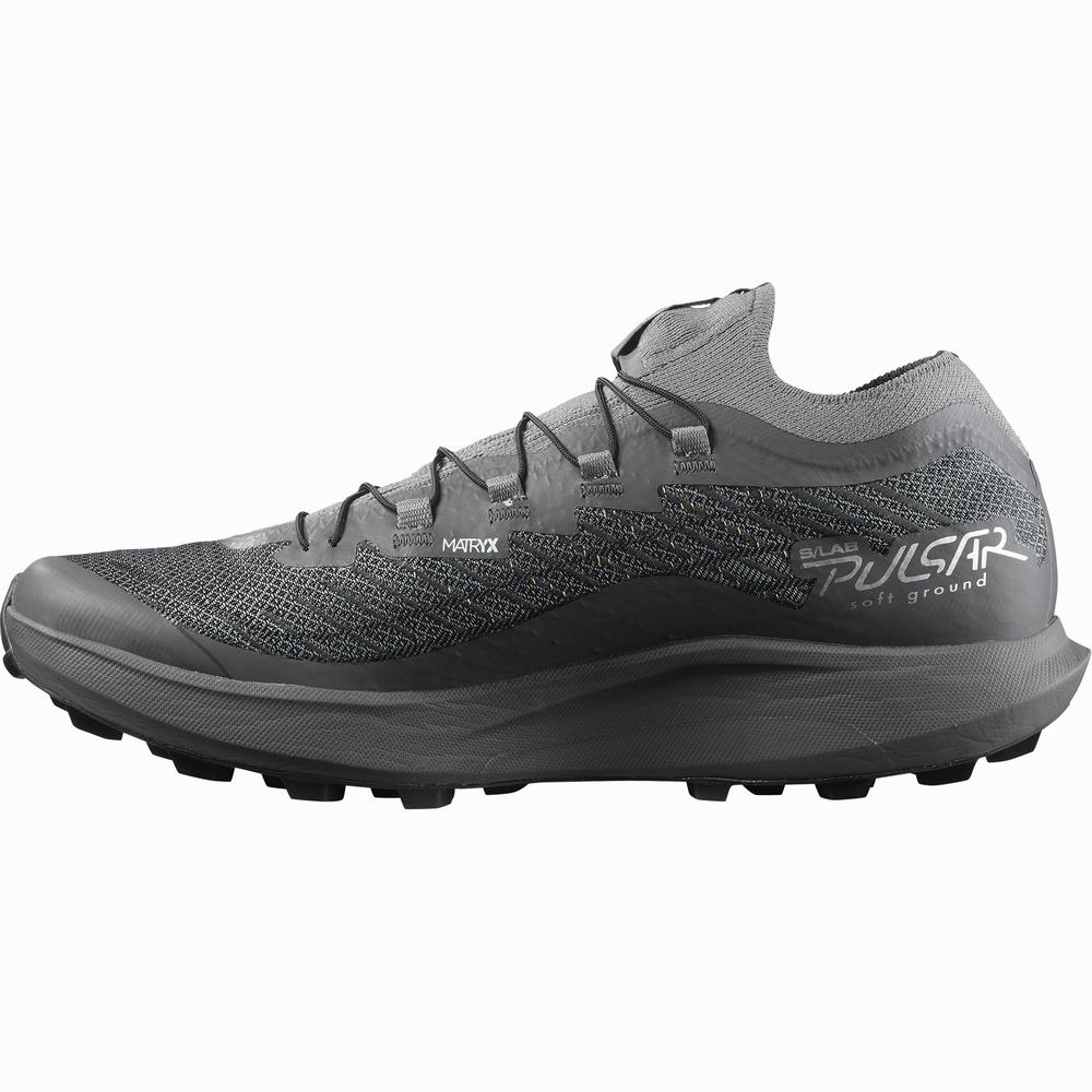 Salomon S/Lab Pulsar Soft Ground Patika Koşu Ayakkabısı Kadın Grey/Black | Türkiye-2061379