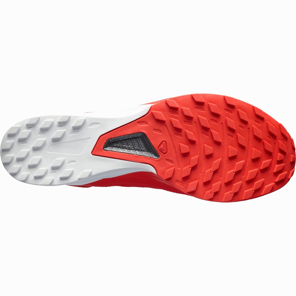 Salomon S/Lab Sense 8 Patika Koşu Ayakkabısı Erkek Red/white | Türkiye-6248501