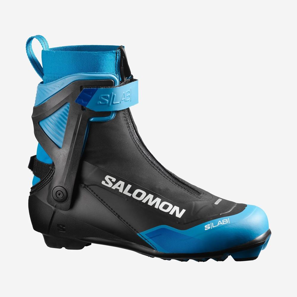 Salomon S/Lab Skiathlon Cs Kayak Botu Çocuk Black/Blue | Türkiye-7426103