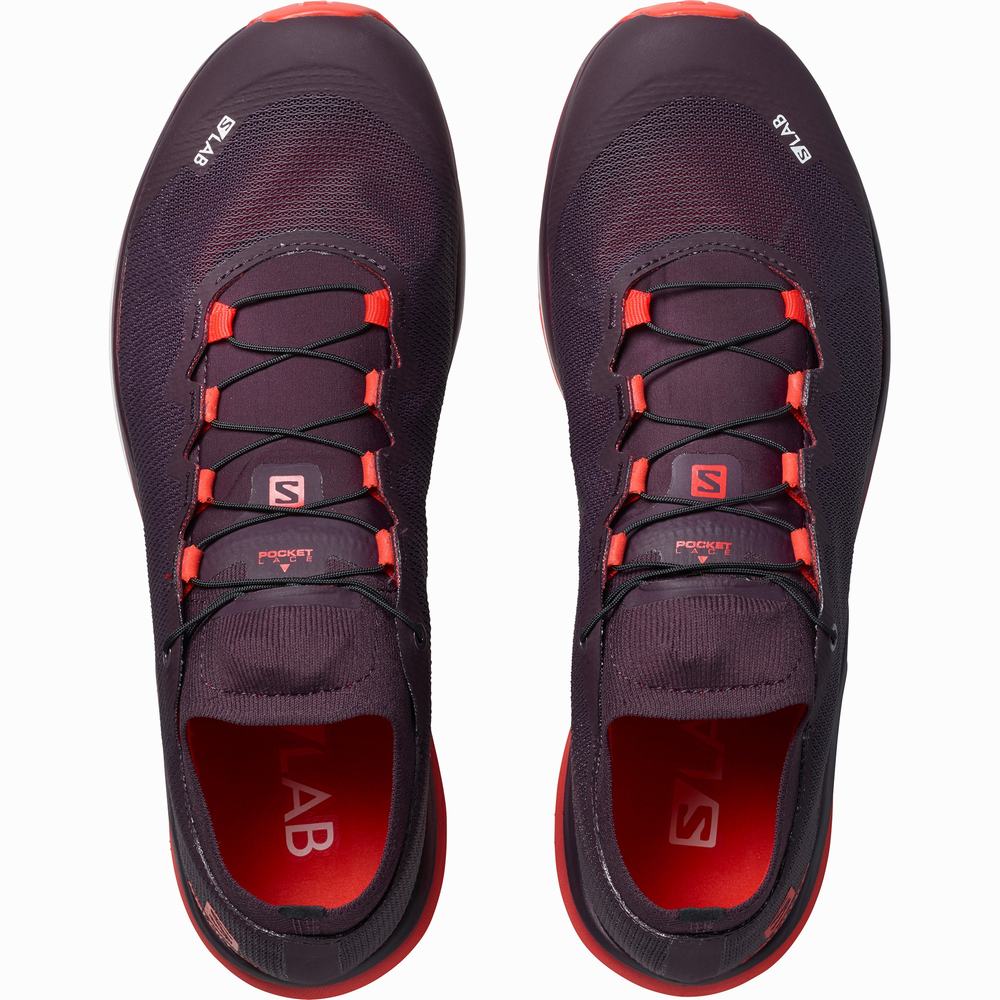 Salomon S/Lab Ultra 3 Patika Koşu Ayakkabısı Kadın Purple/Red | Türkiye-2439675