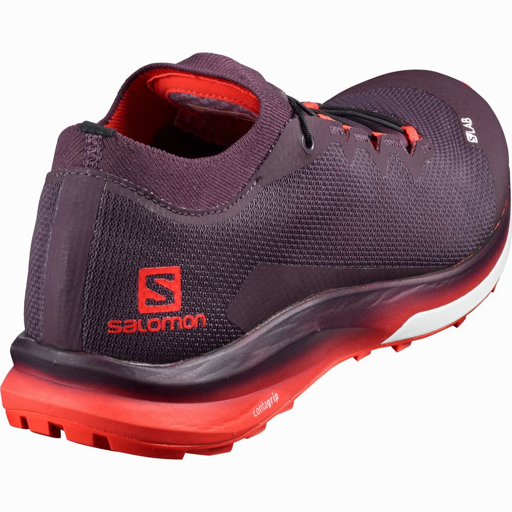 Salomon S/Lab Ultra 3 Patika Koşu Ayakkabısı Kadın Purple/Red | Türkiye-2439675