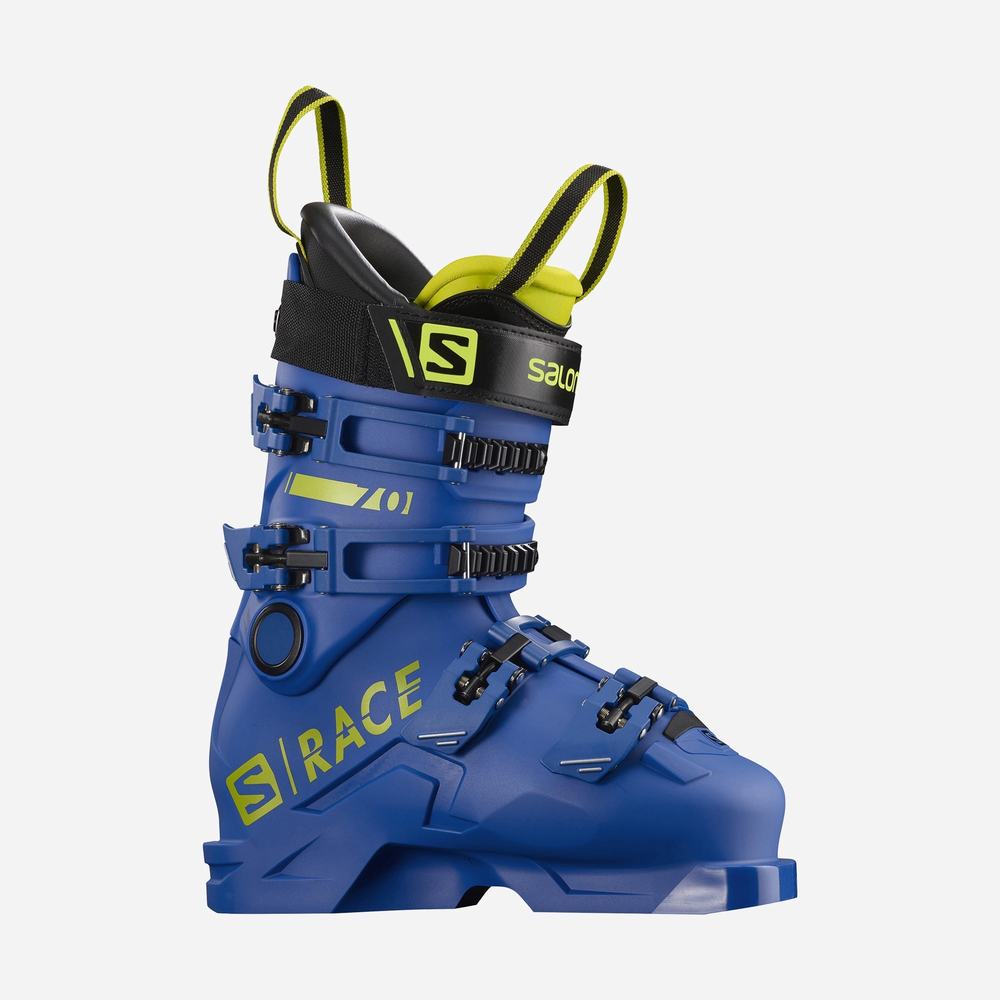 Salomon S/Race 70 Kayak Botu Çocuk Blue/Green/Black | Türkiye-8736942