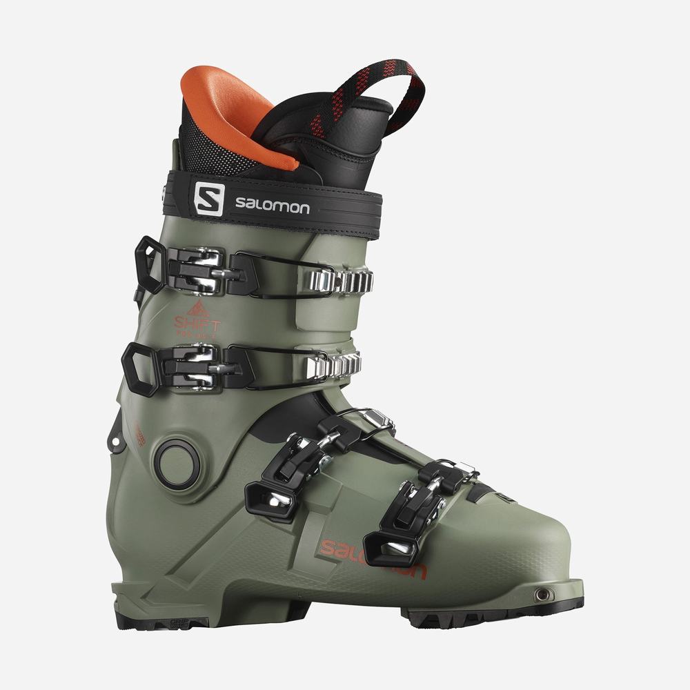 Salomon Shift Pro 80t At Kayak Botu Çocuk Green/Black/Orange | Türkiye-4092358