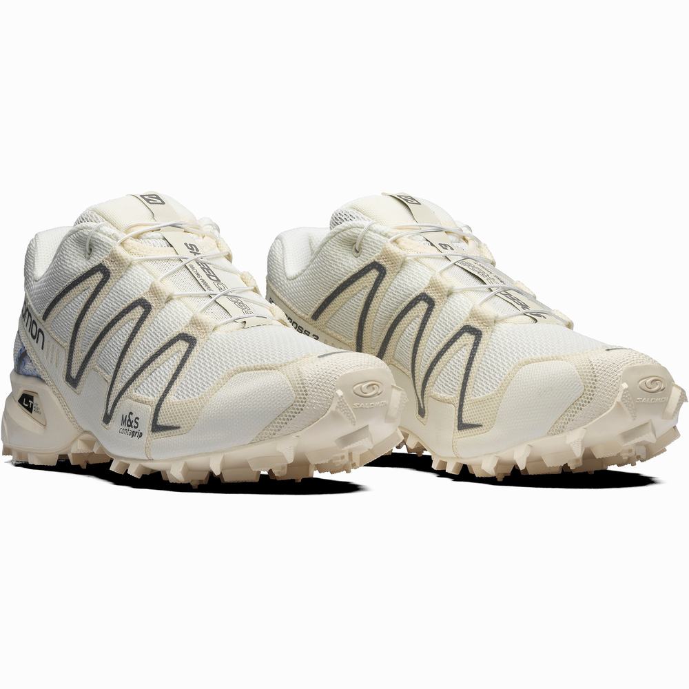 Salomon Speedcross 3 Mindful Spor Ayakkabı Kadın Khaki/White | Türkiye-3758942