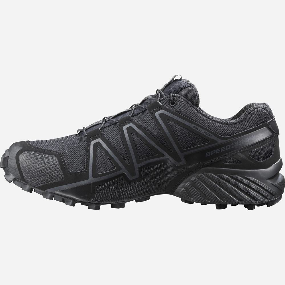 Salomon Speedcross 4 Geniş Forces Yaklaşım Ayakkabısı Kadın Siyah | Türkiye-4207861