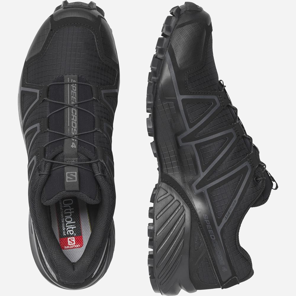 Salomon Speedcross 4 Geniş Forces Yaklaşım Ayakkabısı Kadın Siyah | Türkiye-4207861