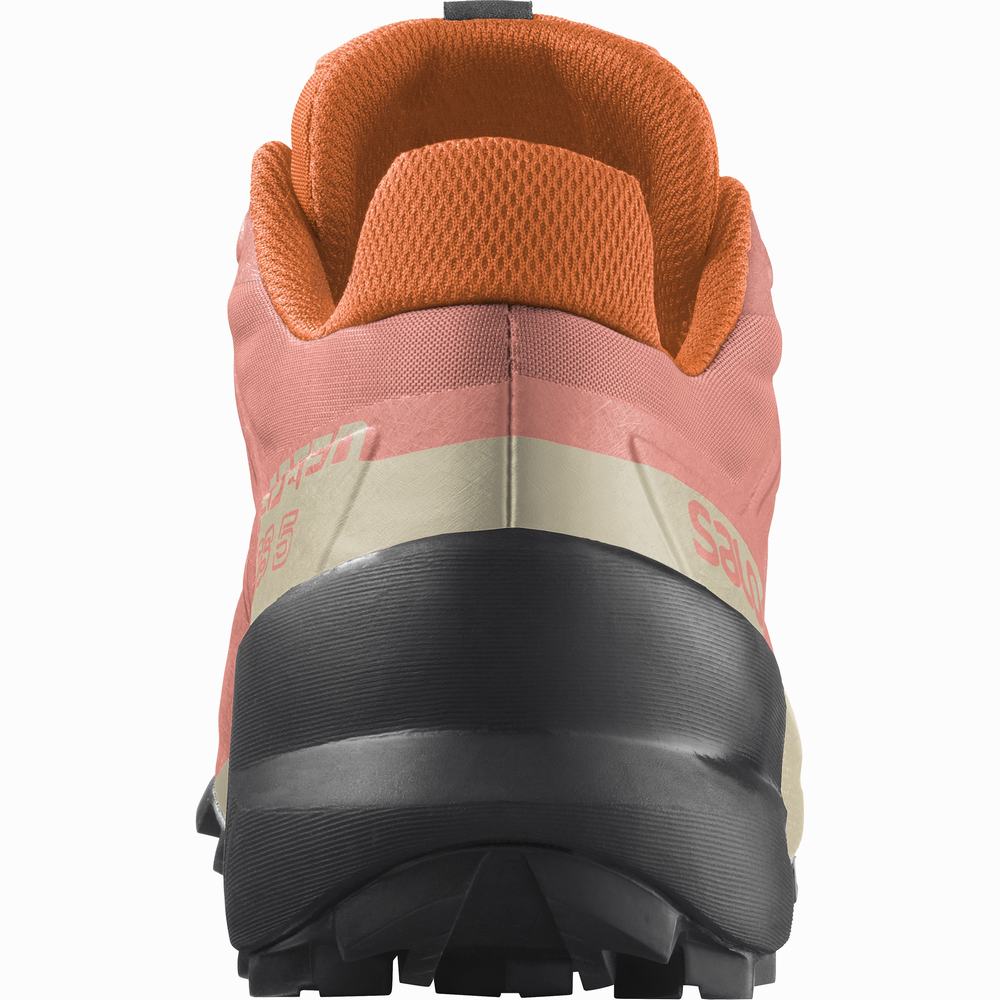 Salomon Speedcross 5 Patika Koşu Ayakkabısı Kadın Black/Orange | Türkiye-3720489