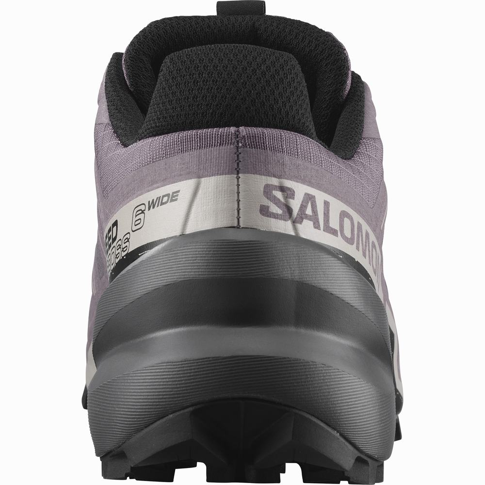 Salomon Speedcross 6 Geniş Patika Koşu Ayakkabısı Kadın Pembe | Türkiye-3621798