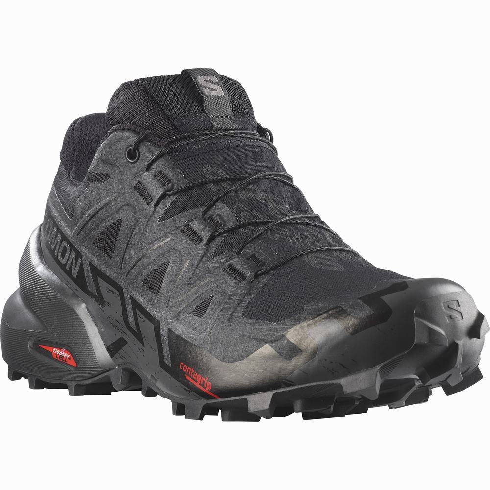 Salomon Speedcross 6 Gore-tex Patika Koşu Ayakkabısı Kadın Siyah | Türkiye-7528349