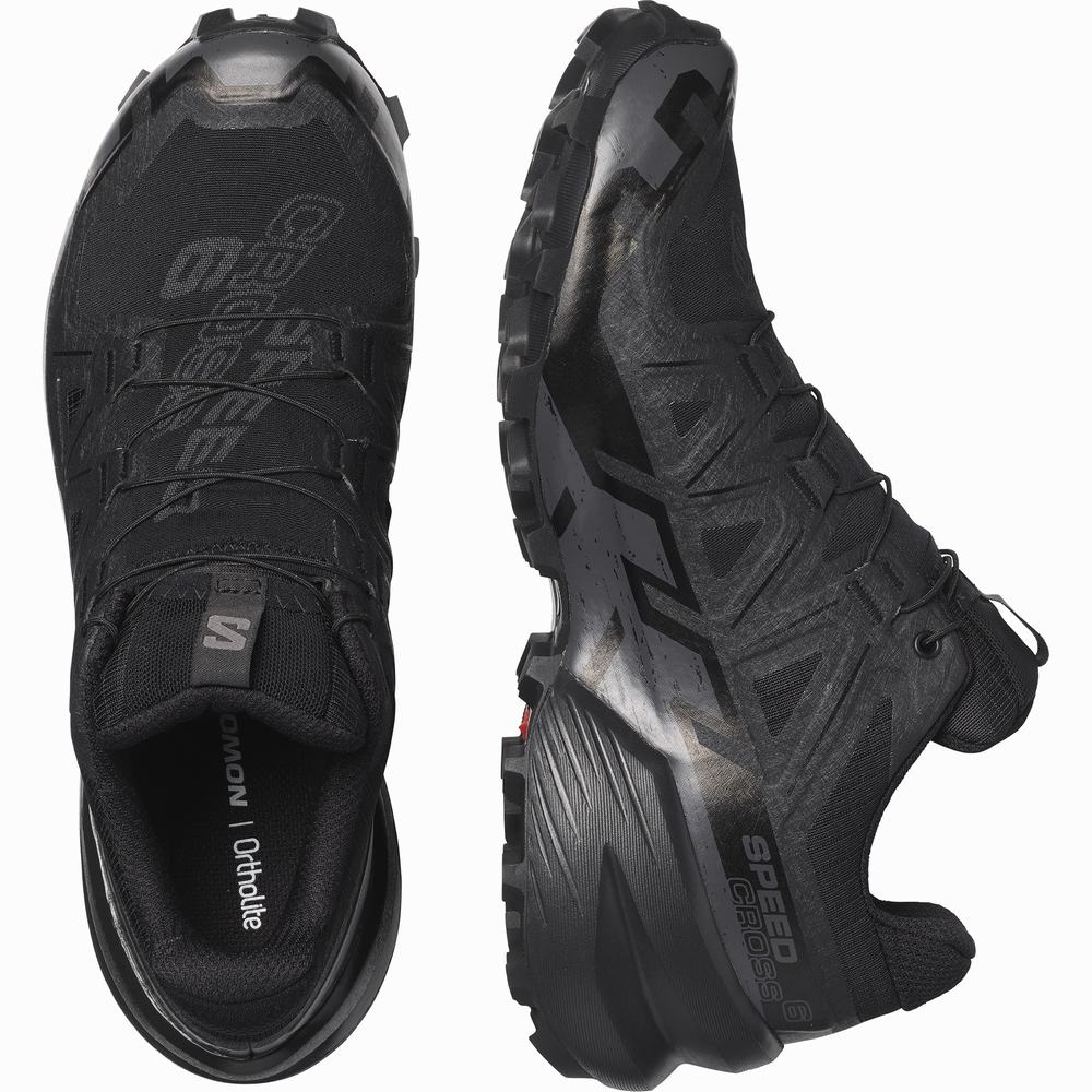 Salomon Speedcross 6 Gore-tex Patika Koşu Ayakkabısı Kadın Siyah | Türkiye-7528349