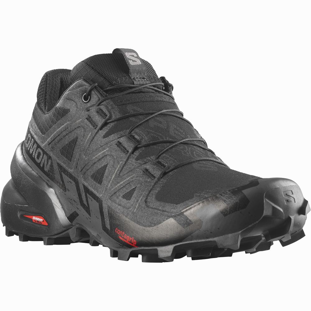 Salomon Speedcross 6 Patika Koşu Ayakkabısı Kadın Siyah | Türkiye-2964810