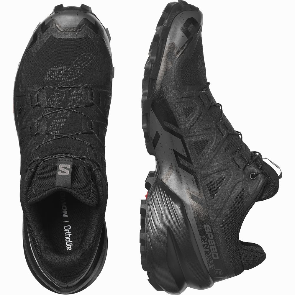 Salomon Speedcross 6 Patika Koşu Ayakkabısı Kadın Siyah | Türkiye-2964810