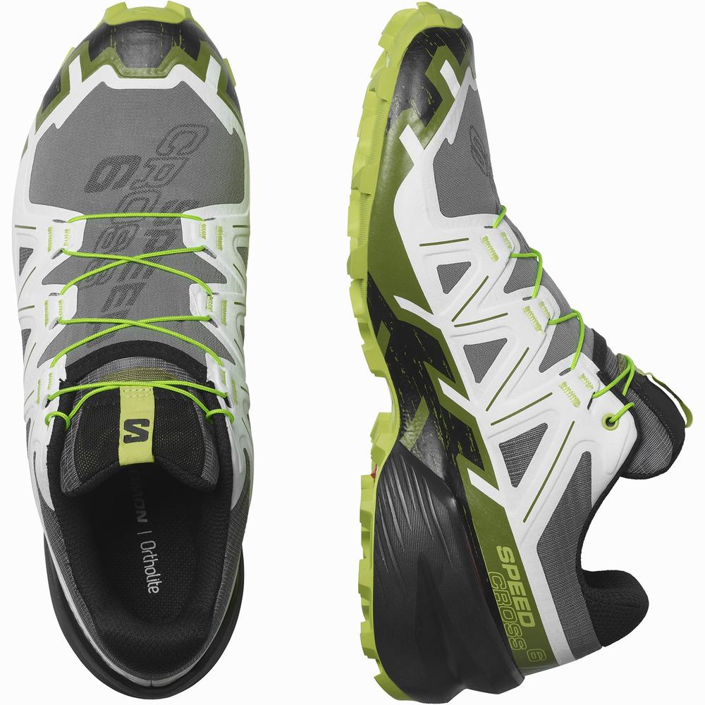 Salomon Speedcross 6 Patika Koşu Ayakkabısı Erkek Yeşil | Türkiye-3729560