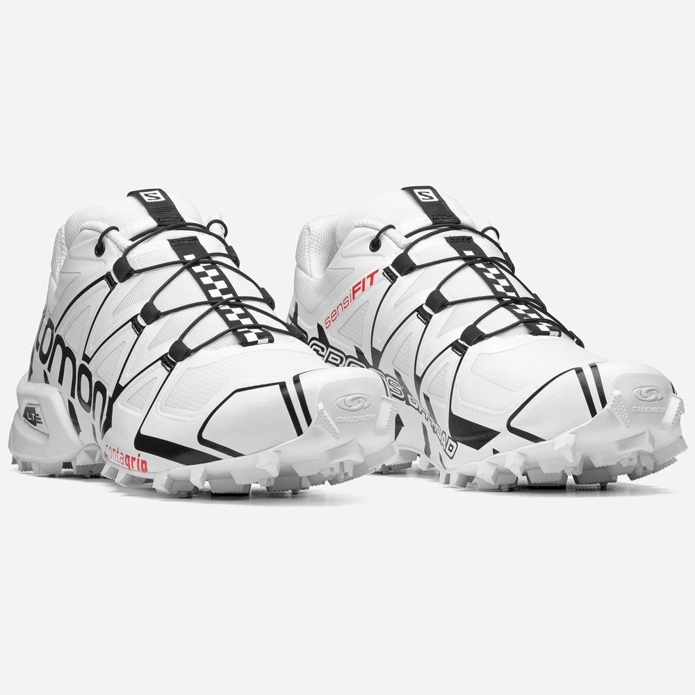 Salomon Speedcross Offroad Spor Ayakkabı Kadın White/Black/White | Türkiye-6804931