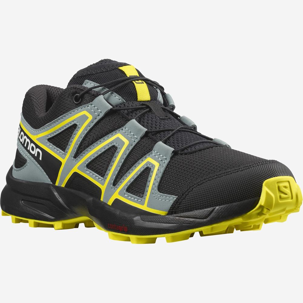 Salomon Speedcross Yürüyüş Ayakkabısı Çocuk Black/Rose | Türkiye-7156284