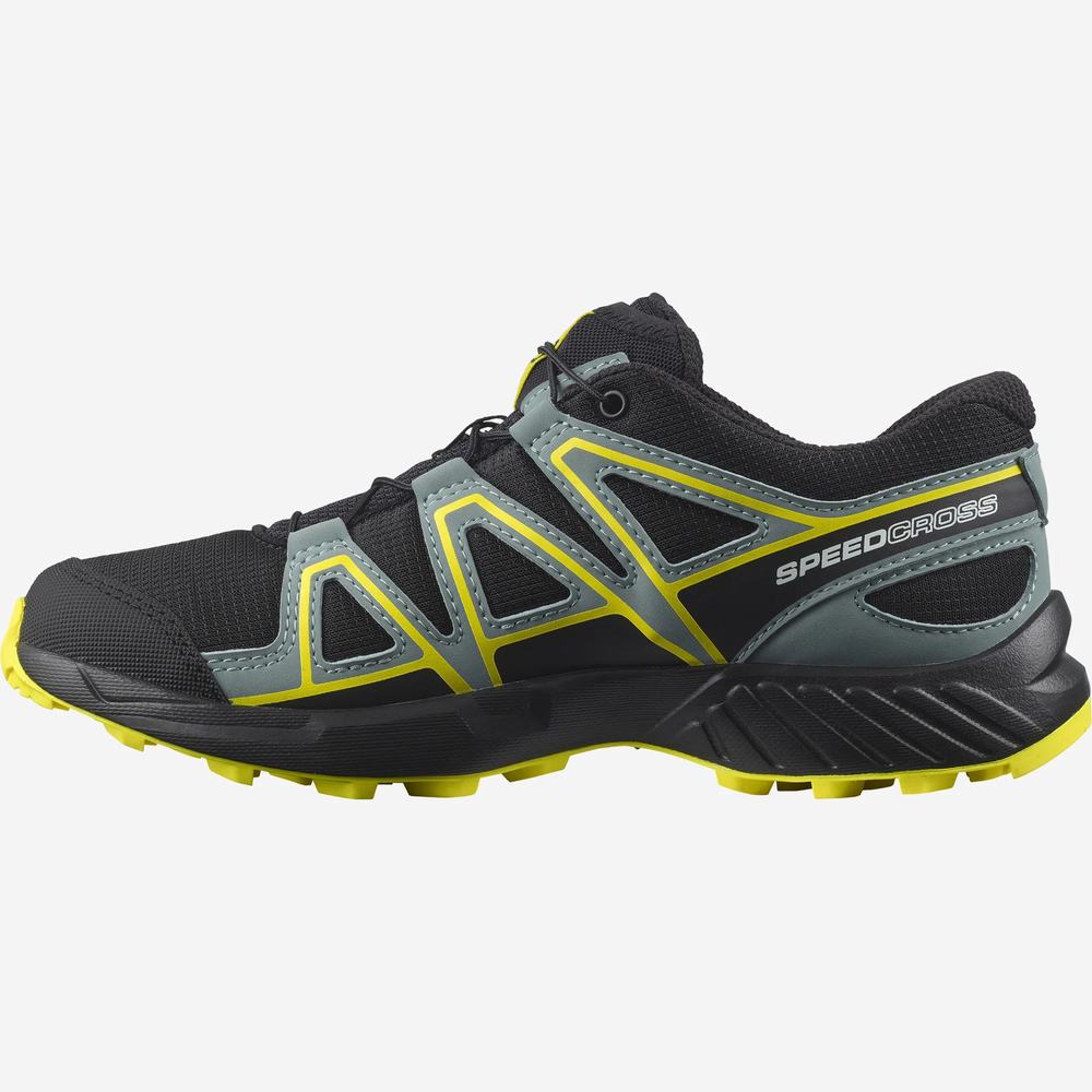 Salomon Speedcross Yürüyüş Ayakkabısı Çocuk Black/Rose | Türkiye-7156284