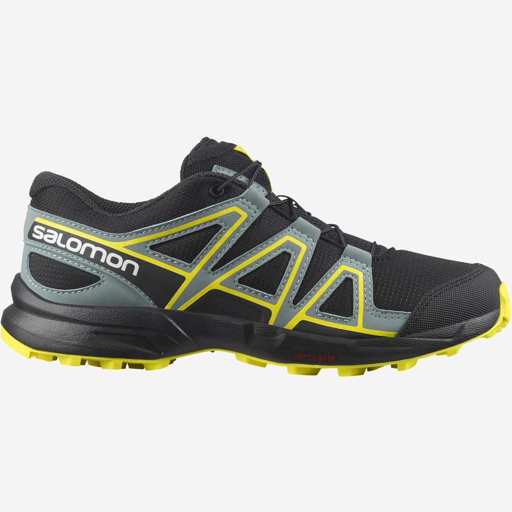 Salomon Speedcross Yürüyüş Ayakkabısı Çocuk Black/Rose | Türkiye-7156284