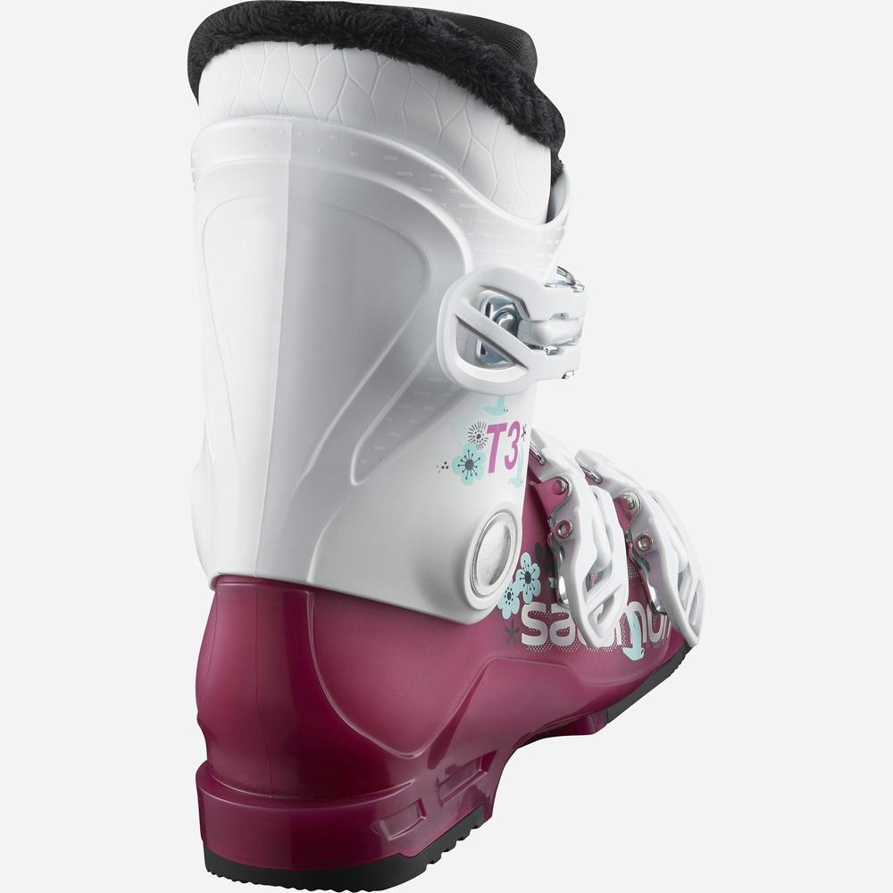 Salomon T3 Rt Girly Kayak Botu Çocuk Pembe | Türkiye-4816095