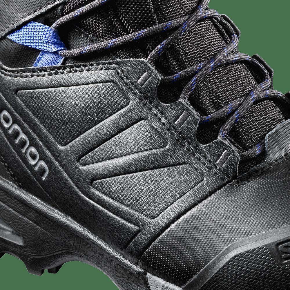 Salomon Toundra Pro Climasalomon™ Su Geçirmez Kışlık Botlar Kadın Black/Blue | Türkiye-0739524