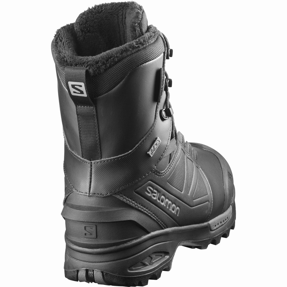 Salomon Toundra Pro Climasalomon™ Su Geçirmez Kışlık Botlar Erkek Siyah | Türkiye-7830269