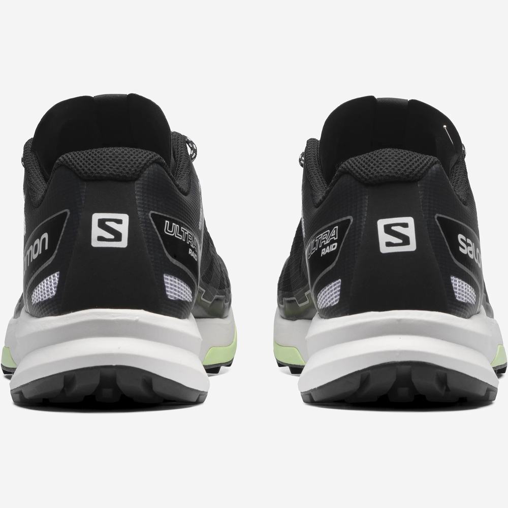 Salomon Ultra Raid Spor Ayakkabı Erkek Black/White/Green | Türkiye-9240587