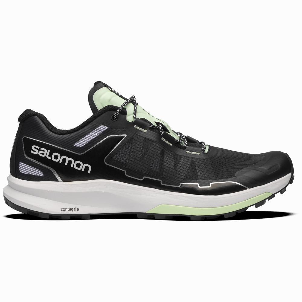 Salomon Ultra Raid Spor Ayakkabı Erkek Black/White/Green | Türkiye-9240587