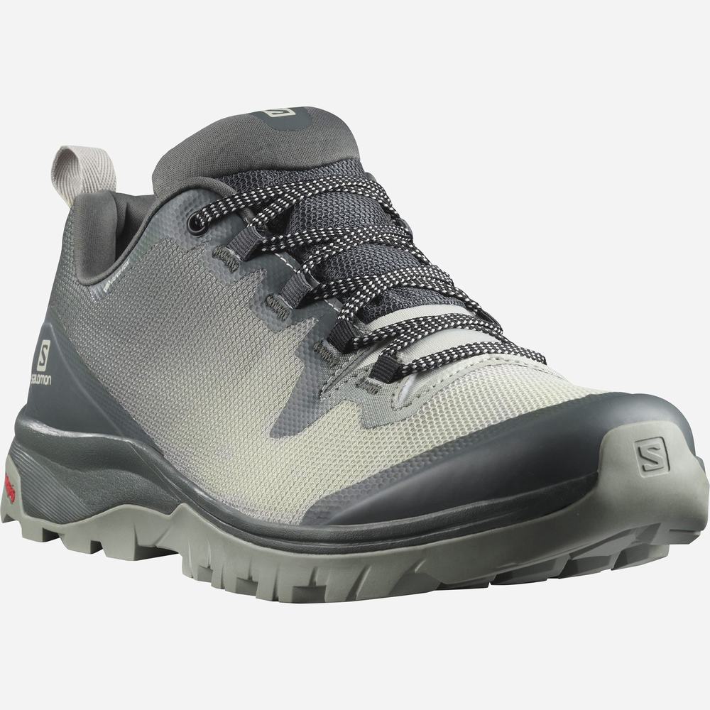 Salomon Vaya Gore-tex Yürüyüş Ayakkabısı Kadın Grey/Navy | Türkiye-0349628