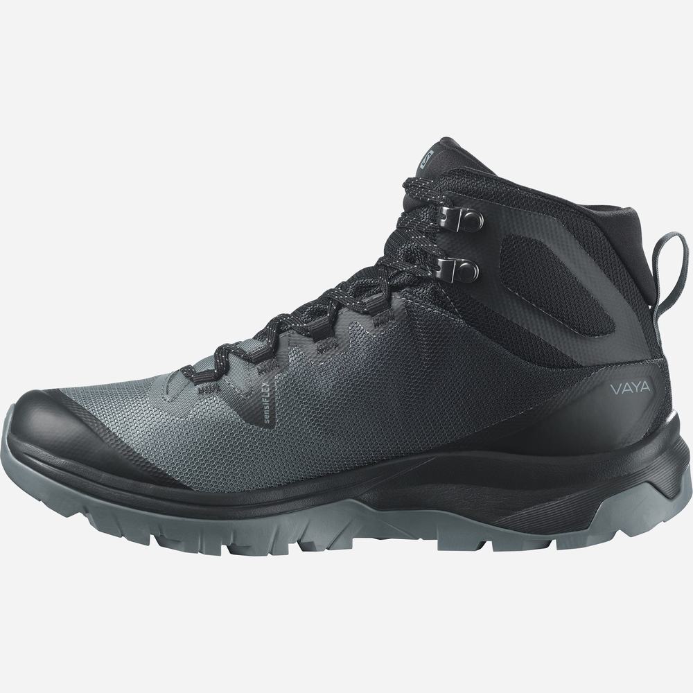 Salomon Vaya Mid Cut Gore-tex Yürüyüş Botu Kadın Siyah | Türkiye-1249586