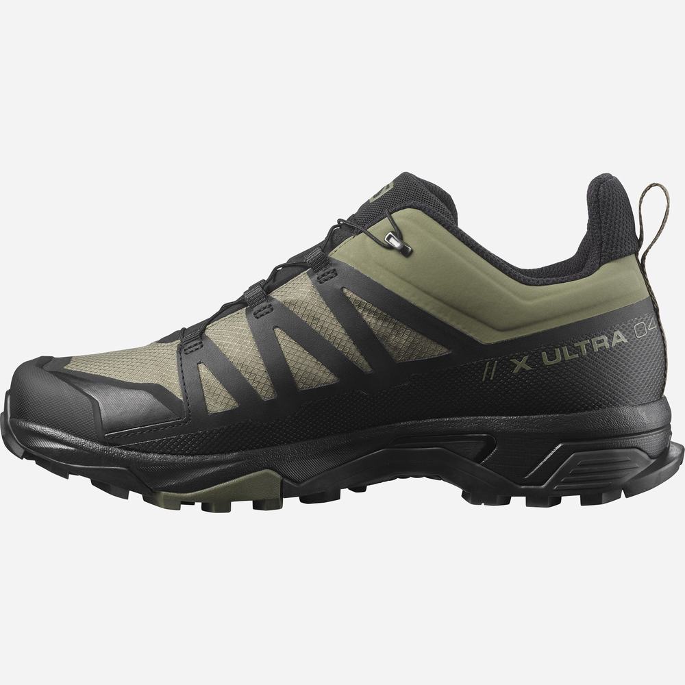 Salomon X Ultra 4 Geniş Gore-tex Yürüyüş Ayakkabısı Erkek Koyu | Türkiye-2950647