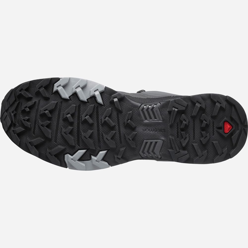 Salomon X Ultra 4 Gore-tex Yürüyüş Ayakkabısı Erkek Grey/Black | Türkiye-0182796