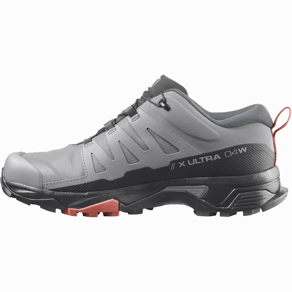 Salomon X Ultra 4 Gore-tex Yürüyüş Ayakkabısı Kadın Grey/Black | Türkiye-2471568