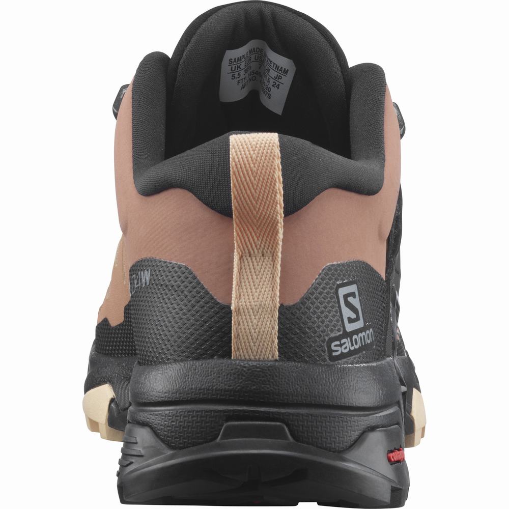 Salomon X Ultra 4 Gore-tex Yürüyüş Ayakkabısı Kadın Black/Cream | Türkiye-6281453