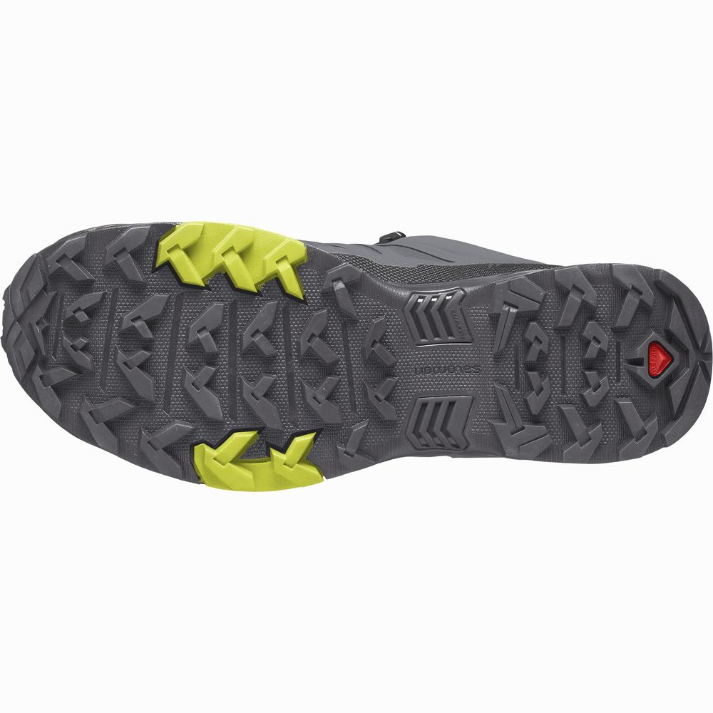 Salomon X Ultra 4 Gore-tex Yürüyüş Ayakkabısı Erkek Grey/Black/Rose | Türkiye-9083416