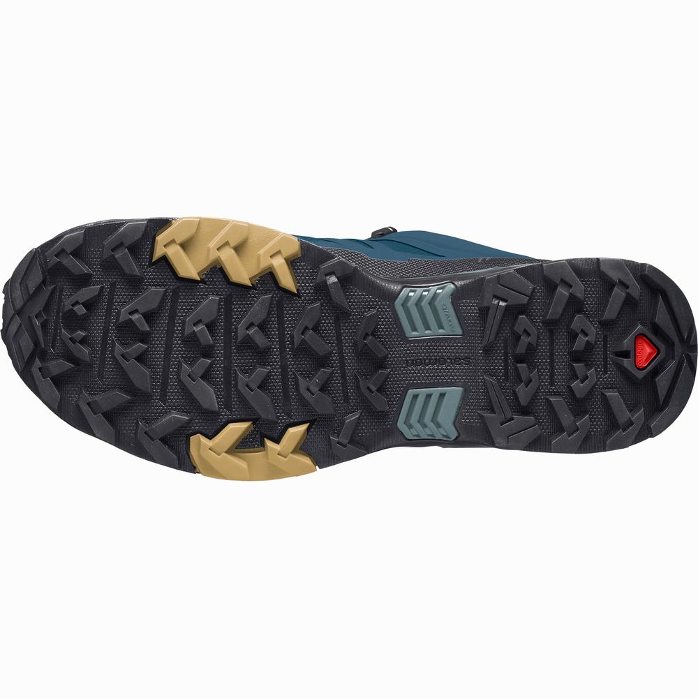 Salomon X Ultra 4 Gore-tex Yürüyüş Ayakkabısı Erkek Blue/Black | Türkiye-9723814